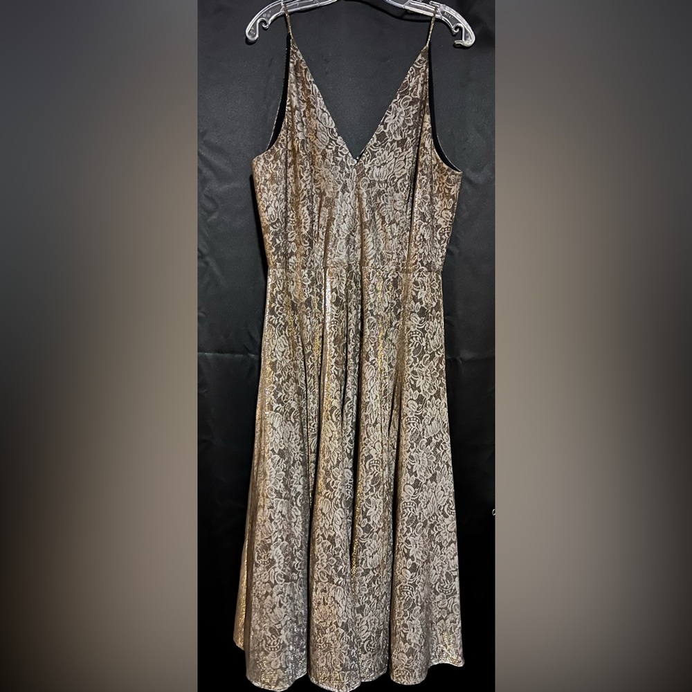 Gorgeous black and gold dress